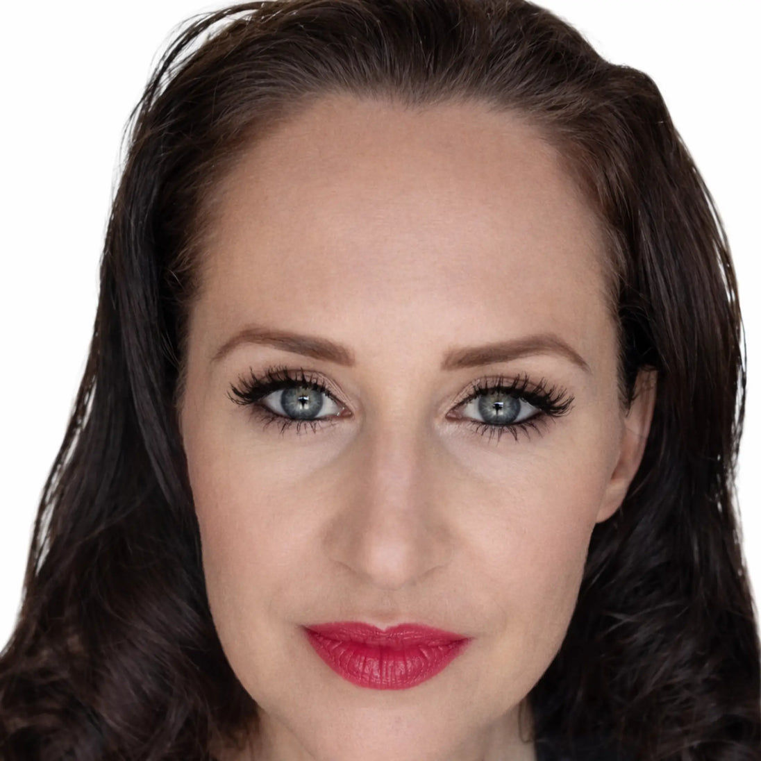 Defined lashes in one coat.