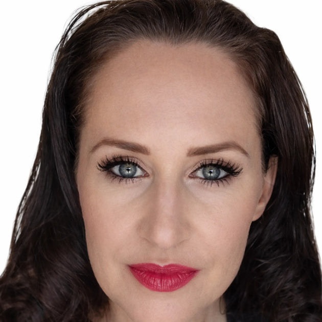 Defined lashes in one coat.