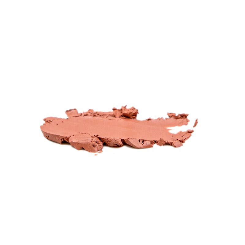 Swatch Reillie Beauty Organic Cheek Tint in Dahlia, soft pink botanical formula