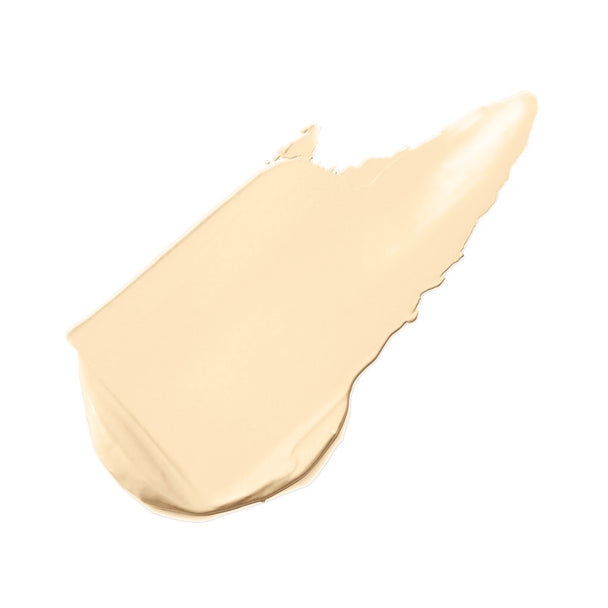 Swatch of Reillie Beauty Organic Duo Pencil highlighter, creamy luminous formula on skin
