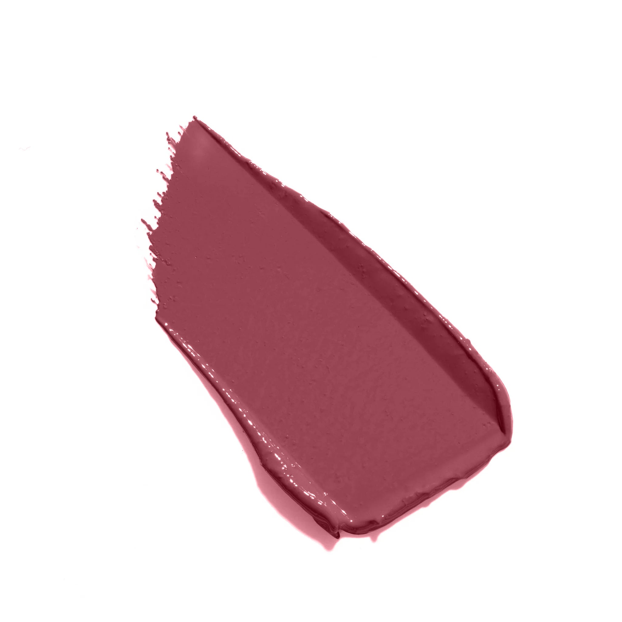 Swatch of Reillie Beauty Organic Lipstick in Wisteria, soft pink shade with nourishing botanical ingredients