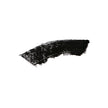 Swatch of Reillie Beauty Organic Mascara in Black, showing rich color and smooth formula
